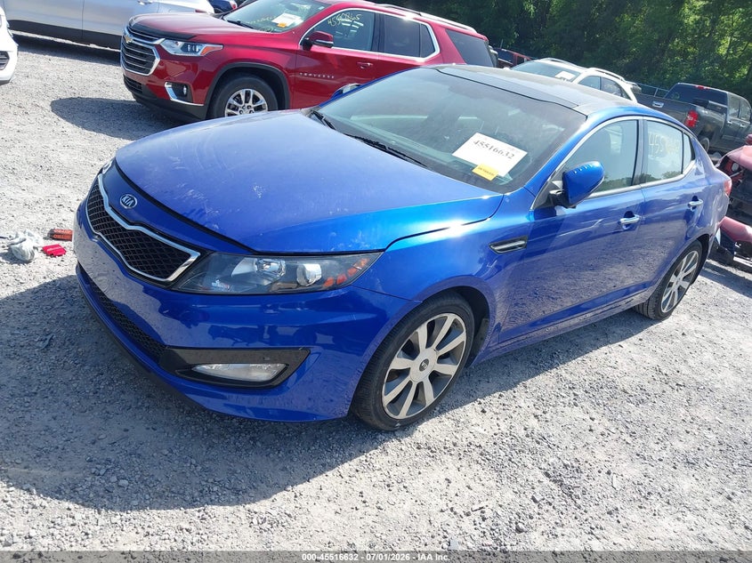 2012 Kia Optima VIN 5XXGR4A60CG072107 IAAI salvage auction — NORMAL WEAR, Salvage Title, sold $200 on 2026-07-21 (photo 2)