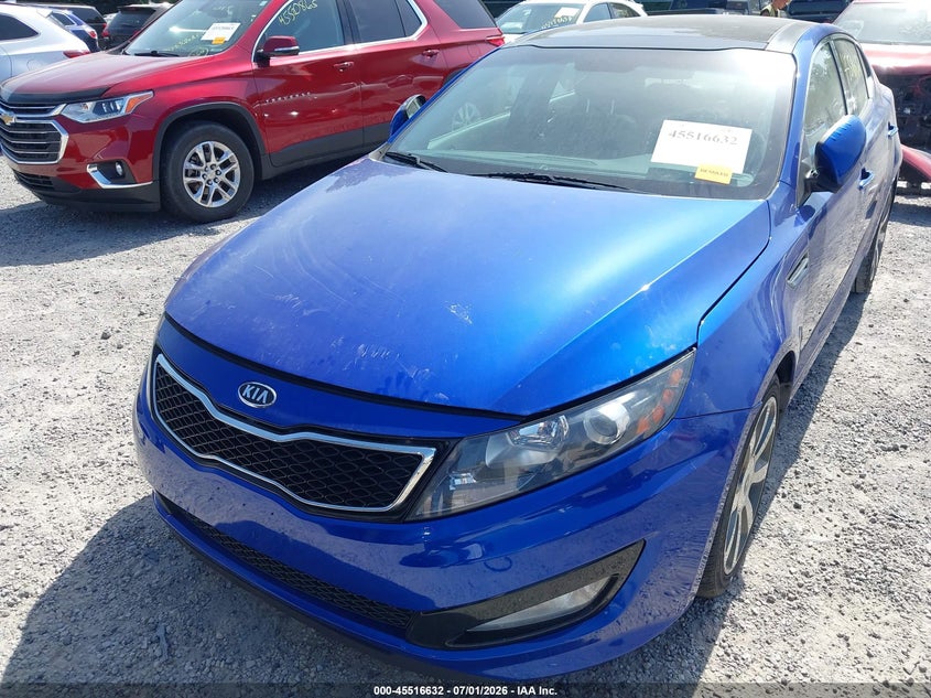 2012 Kia Optima VIN 5XXGR4A60CG072107 IAAI salvage auction — NORMAL WEAR, Salvage Title, sold $200 on 2026-07-21 (photo 6)