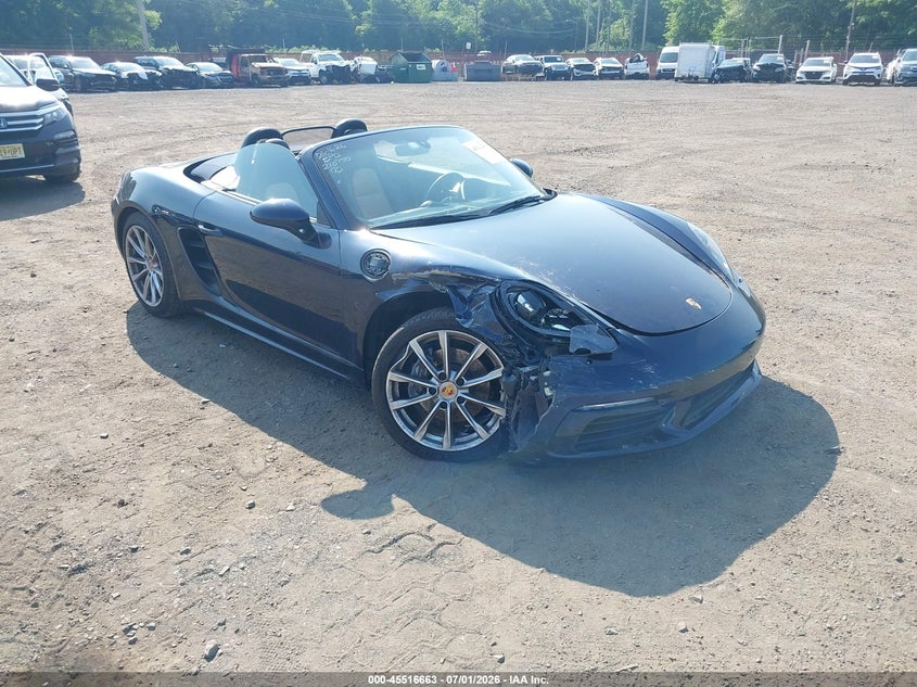 2018 Porsche 718 boxster VIN WP0CA2A86JS210750 — IAAI salvage auction photo