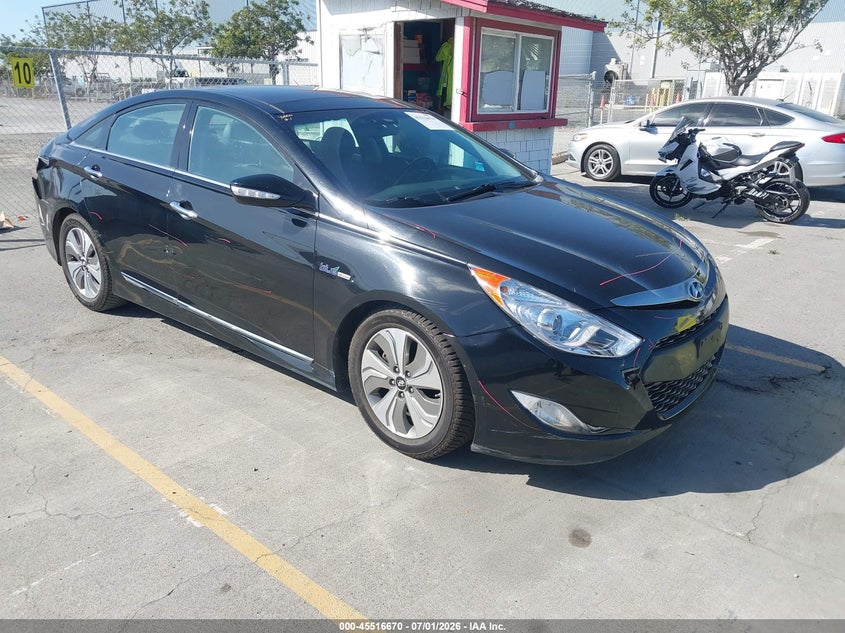 2014 Hyundai Sonata VIN KMHEC4A42EA107490 IAAI salvage auction — RIGHT REAR, Salvage Title, sold $875 on 2026-08-03 (photo 1)