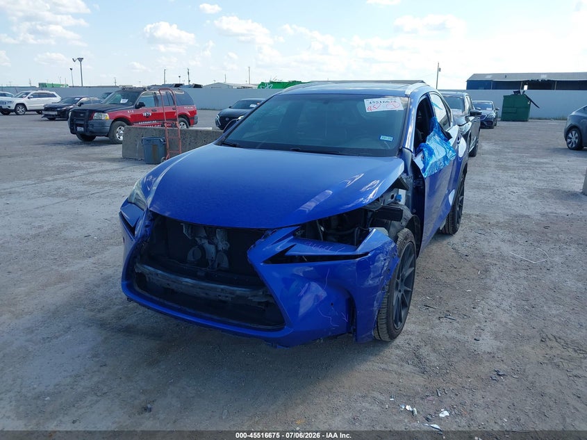 2015 Lexus Nx VIN JTJYARBZ8F2007790 IAAI salvage auction — FRONT END, Salvage (Texas), sold $6,000 on 2026-07-29 (photo 2)