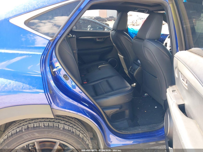 2015 Lexus Nx VIN JTJYARBZ8F2007790 IAAI salvage auction — FRONT END, Salvage (Texas), sold $6,000 on 2026-07-29 (photo 8)
