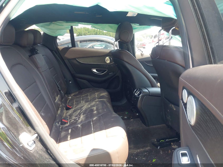 2017 Mercedes-benz Glc VIN WDC0G4JBXHF198575 IAAI salvage auction — FRONT & REAR, Salvage (North Carolina), sold $25 on 2026-07-29 (photo 8)