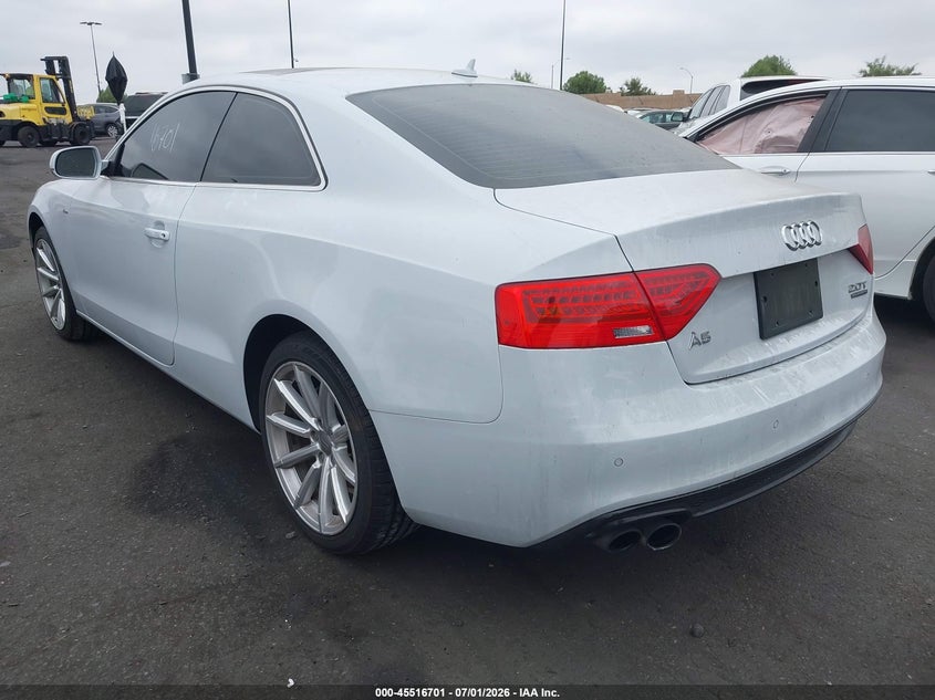 2017 Audi A5 VIN WAUD2AFR1HA001376 IAAI salvage auction — RIGHT REAR, Salvage Title, sold $1,250 on 2026-07-17 (photo 3)