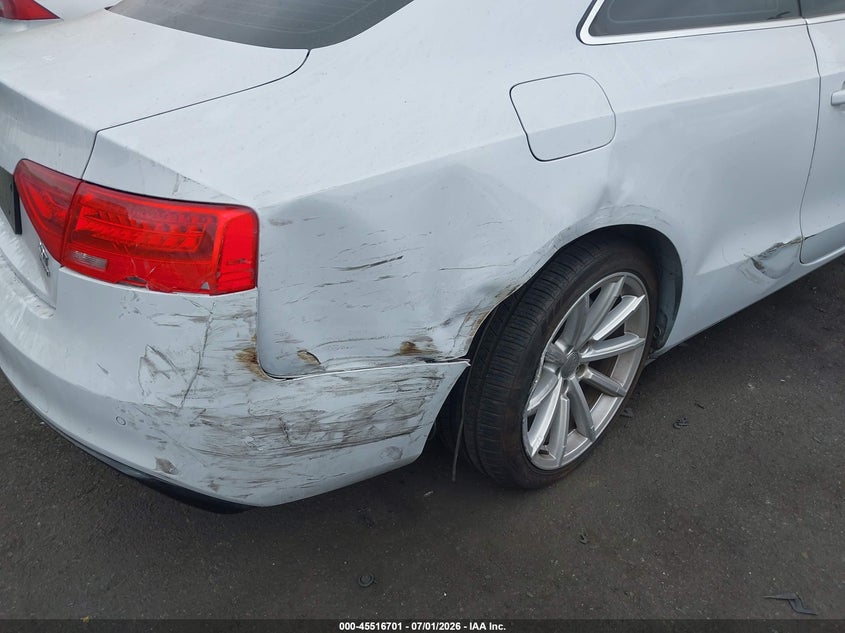 2017 Audi A5 VIN WAUD2AFR1HA001376 IAAI salvage auction — RIGHT REAR, Salvage Title, sold $1,250 on 2026-07-17 (photo 6)