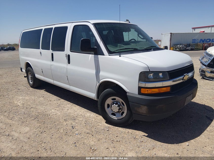 2019 Chevrolet Express 3500 VIN 1GAZGNFG6K1329473 — IAAI salvage auction photo