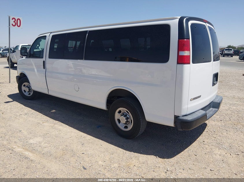 2019 Chevrolet Express 3500 VIN 1GAZGNFG6K1329473 IAAI salvage auction — NORMAL WEAR, Sf97 (Texas), sold $10,250 on 2026-09-02 (photo 3)