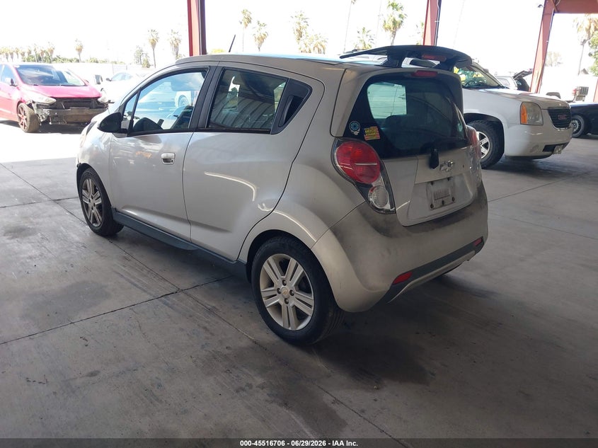 2013 Chevrolet Spark VIN KL8CA6S93DC500174 IAAI salvage auction — NORMAL WEAR, Clear - Dealer Only (California), sold $800 on 2026-07-07 (photo 3)