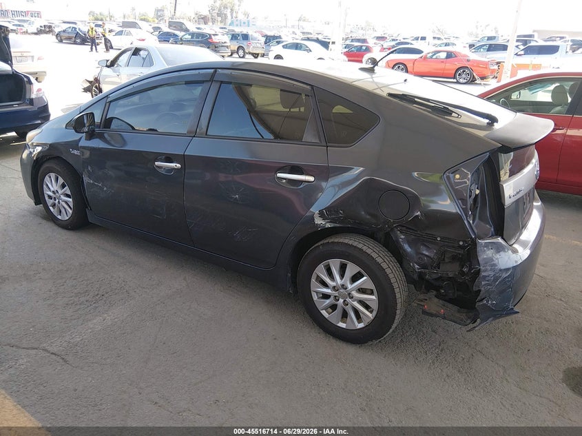 2014 Toyota Prius VIN JTDKN3DP9E3055488 IAAI salvage auction — REAR END, Salvage Title, sold $3,400 on 2026-08-02 (photo 3)