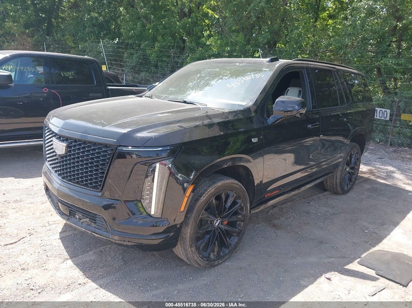 2025 Cadillac Escalade VIN 1GYS9GRL8SR255153 IAAI salvage auction — FRONT END, Salvage Title, sold $87,500 on 2026-09-08 (photo 2)