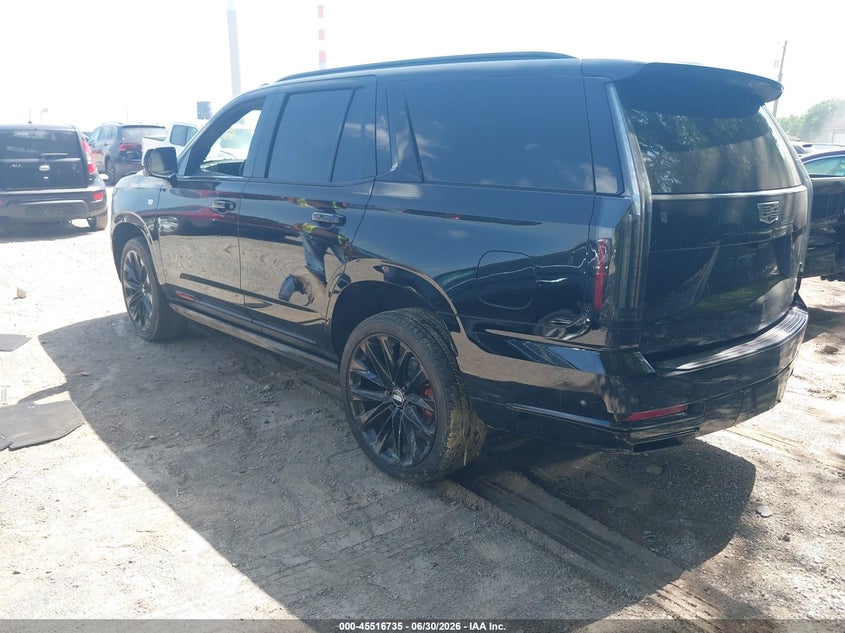 2025 Cadillac Escalade VIN 1GYS9GRL8SR255153 IAAI salvage auction — FRONT END, Salvage Title, sold $87,500 on 2026-09-08 (photo 3)