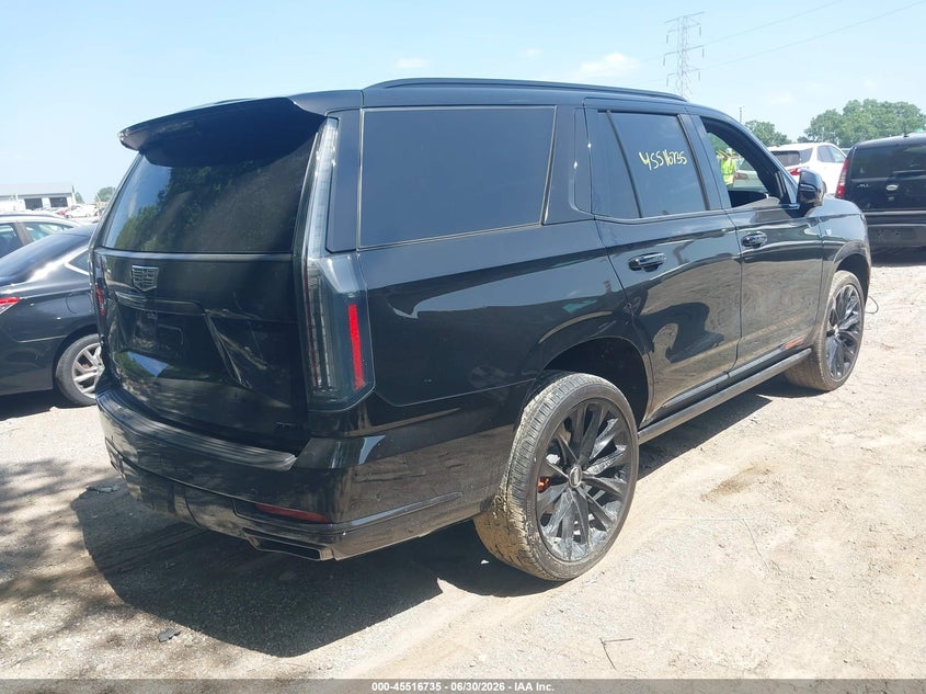 2025 Cadillac Escalade VIN 1GYS9GRL8SR255153 IAAI salvage auction — FRONT END, Salvage Title, sold $87,500 on 2026-09-08 (photo 4)