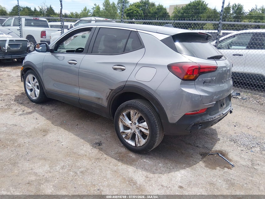 2024 Buick Encore gx VIN KL4AMBSL3RB012408 IAAI salvage auction — RIGHT FRONT, Salvage (Oklahoma), sold $3,350 on 2026-07-31 (photo 3)
