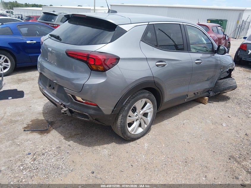 2024 Buick Encore gx VIN KL4AMBSL3RB012408 IAAI salvage auction — RIGHT FRONT, Salvage (Oklahoma), sold $3,350 on 2026-07-31 (photo 4)