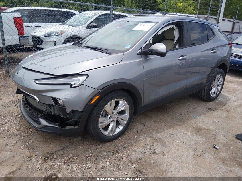 2024 Buick Encore gx VIN KL4AMBSL3RB012408 IAAI salvage auction — RIGHT FRONT, Salvage (Oklahoma), sold $3,350 on 2026-07-31 (photo 2)