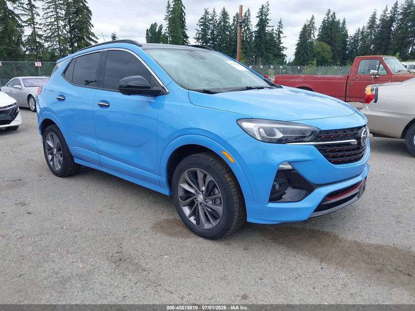 2021 Buick Encore gx VIN KL4MMGSL4MB176852 IAAI salvage auction — REAR END, Bill Of Sale (Washington), sold $4,450 on 2026-07-11 (photo 1)