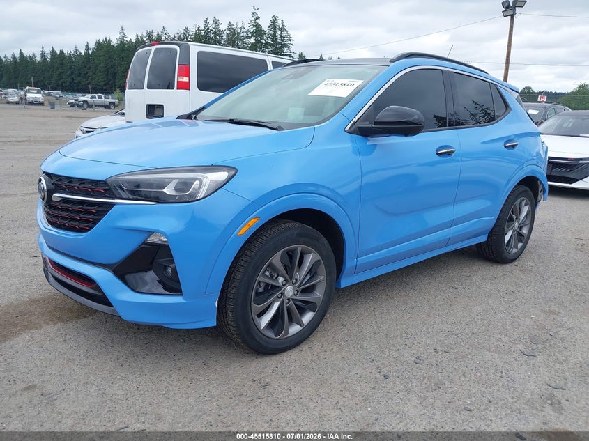 2021 Buick Encore gx VIN KL4MMGSL4MB176852 IAAI salvage auction — REAR END, Bill Of Sale (Washington), sold $4,450 on 2026-07-11 (photo 2)