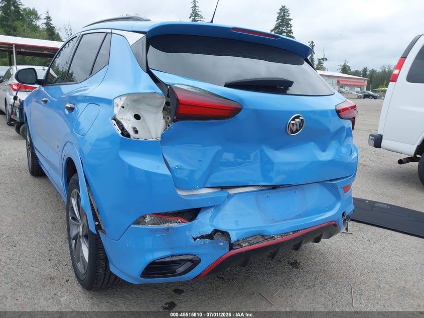 2021 Buick Encore gx VIN KL4MMGSL4MB176852 IAAI salvage auction — REAR END, Bill Of Sale (Washington), sold $4,450 on 2026-07-11 (photo 6)