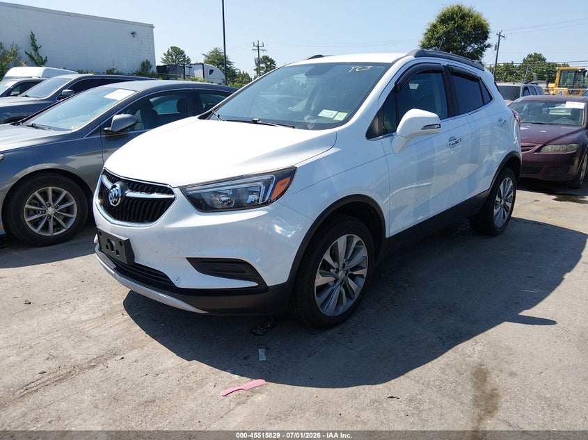 2017 Buick Encore VIN KL4CJESB4HB126958 IAAI salvage auction — NORMAL WEAR, Clear (New York), sold $1,550 on 2026-07-13 (photo 2)