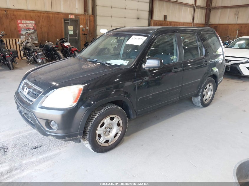 2005 Honda Cr-v VIN SHSRD68515U301280 IAAI salvage auction — NORMAL WEAR, Clear (New York), sold $750 on 2026-07-15 (photo 2)