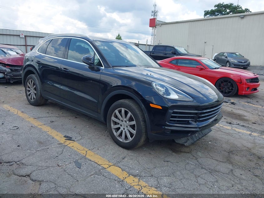 2019 Porsche Cayenne VIN WP1AB2AY3KDA61688 IAAI salvage auction — REAR END, Salvage (Georgia), sold $16,000 on 2026-08-12 (photo 1)