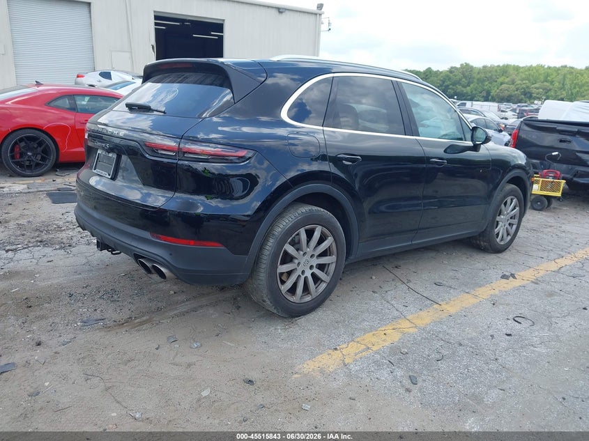 2019 Porsche Cayenne VIN WP1AB2AY3KDA61688 IAAI salvage auction — REAR END, Salvage (Georgia), sold $16,000 on 2026-08-12 (photo 4)