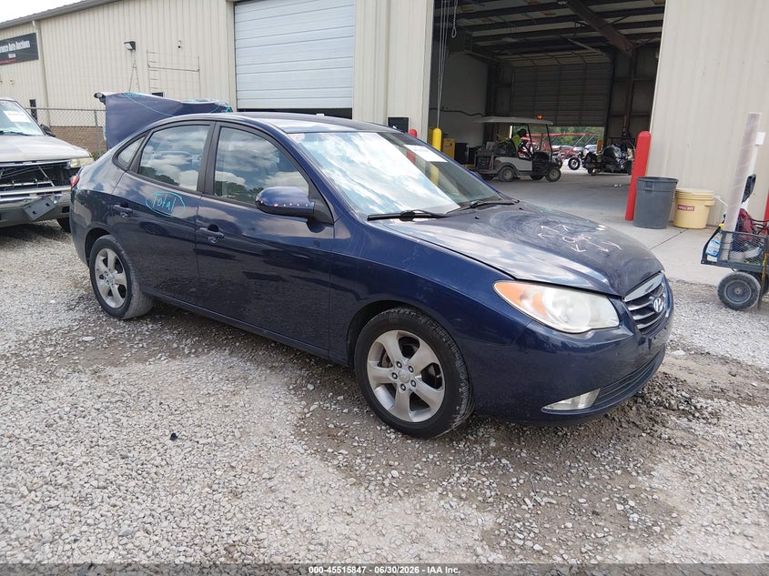 2010 Hyundai Elantra VIN KMHDU4AD1AU177936 IAAI salvage auction — REAR END, Salvage (Alabama), sold $25 on 2026-07-29 (photo 1)