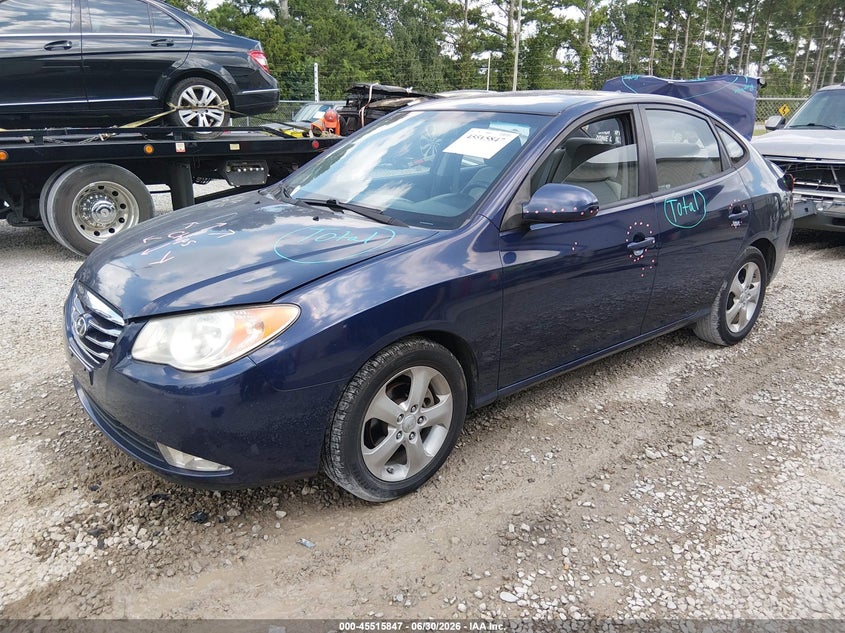 2010 Hyundai Elantra VIN KMHDU4AD1AU177936 IAAI salvage auction — REAR END, Salvage (Alabama), sold $25 on 2026-07-29 (photo 2)
