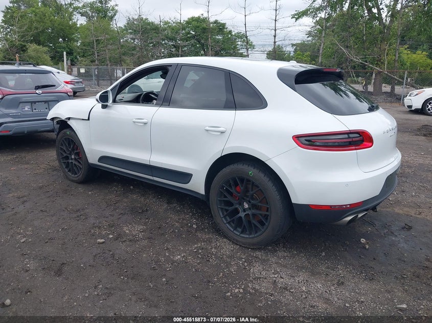 2016 Porsche Macan VIN WP1AB2A55GLB50391 IAAI salvage auction — LEFT FRONT, Salvage (New Jersey), sold $3,050 on 2026-07-29 (photo 3)