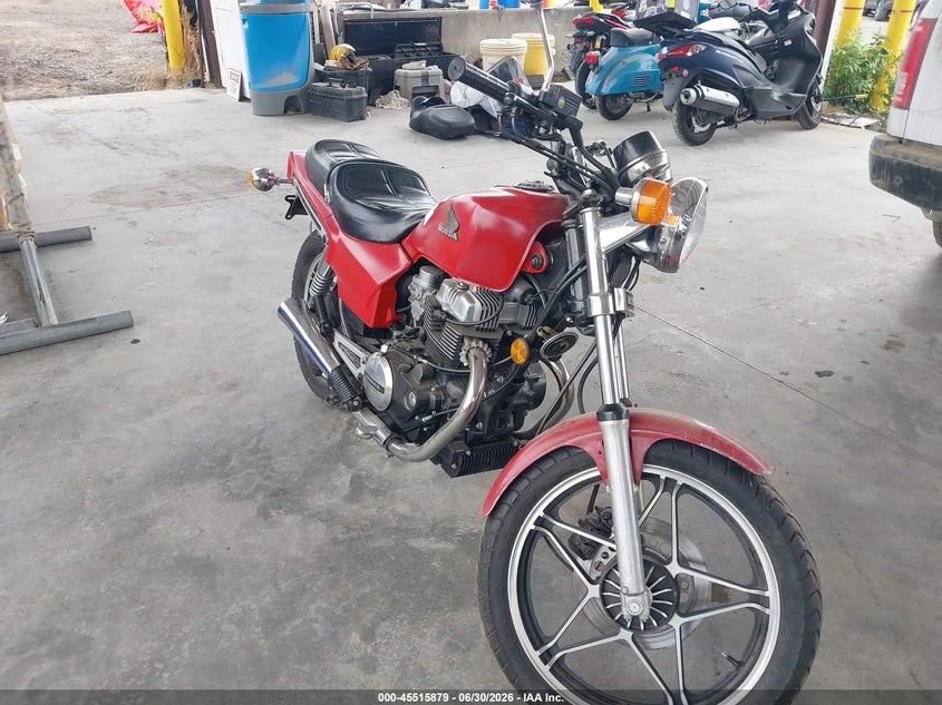 1986 Honda Cb450 VIN JH2PC0544GM402311 — IAAI salvage auction photo