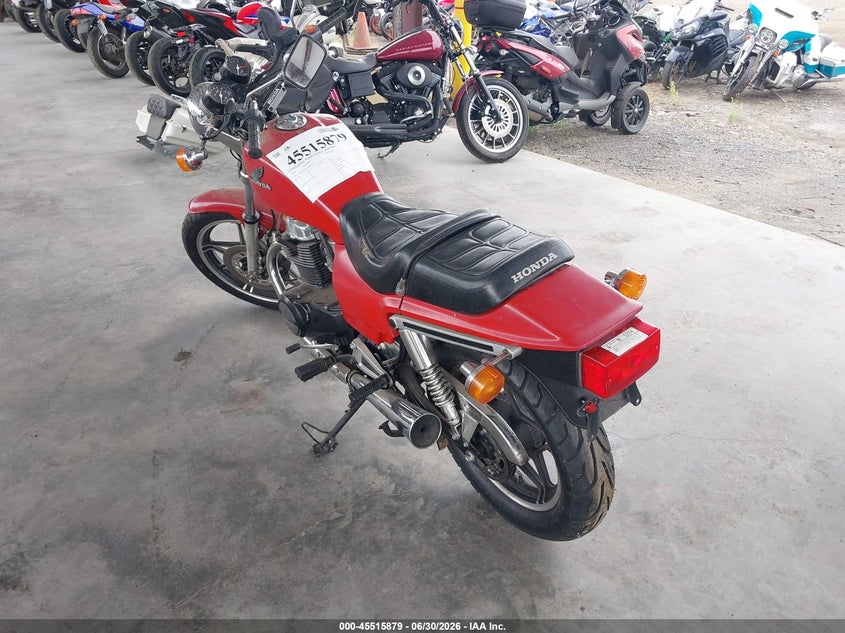 1986 Honda Cb450 VIN JH2PC0544GM402311 IAAI salvage auction — NORMAL WEAR, Clear (Washington), sold $275 on 2026-07-08 (photo 3)