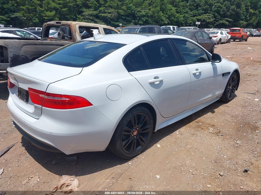 2018 Jaguar Xe VIN SAJAF4FN9JCP37776 IAAI salvage auction — RIGHT FRONT, Clear (Georgia), sold $2,200 on 2026-07-08 (photo 4)