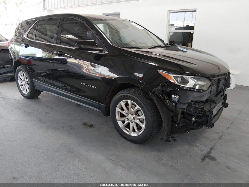 2020 Chevrolet Equinox VIN 2GNAXKEV5L6242348 IAAI salvage auction — FRONT & REAR, Certificate Of Destruction (Florida), sold $2,100 on 2026-07-25 (photo 1)