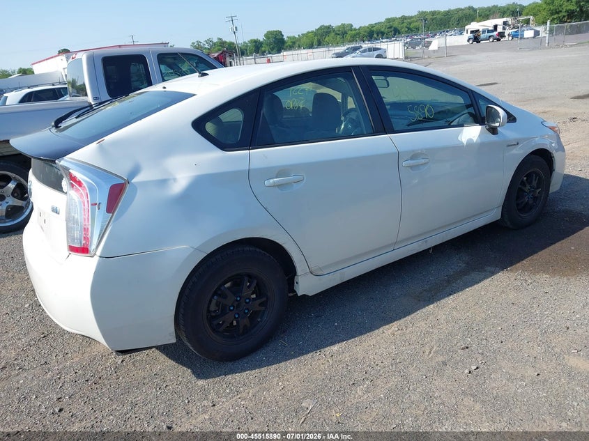 2014 Toyota Prius VIN JTDKN3DU9E1769946 IAAI salvage auction — NORMAL WEAR, Clear (Virginia), sold $2,150 on 2026-07-07 (photo 4)