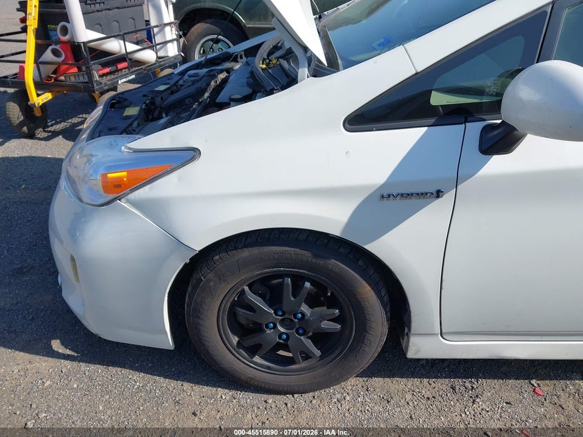 2014 Toyota Prius VIN JTDKN3DU9E1769946 IAAI salvage auction — NORMAL WEAR, Clear (Virginia), sold $2,150 on 2026-07-07 (photo 6)