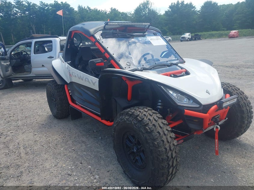 2025 Segway X260 VIN H0MSBWXE7S8000054 IAAI salvage auction — SIDE, Bill Of Sale (Massachusetts), sold $6,150 on 2026-07-19 (photo 1)