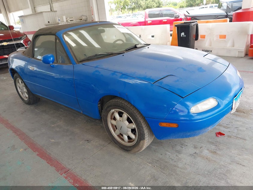 1991 Mazda Mx-5 miata VIN JM1NA3517M1207782 IAAI salvage auction — NORMAL WEAR, Clear (Illinois), sold $2,350 on 2026-07-08 (photo 1)