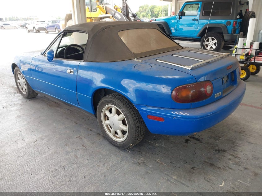 1991 Mazda Mx-5 miata VIN JM1NA3517M1207782 IAAI salvage auction — NORMAL WEAR, Clear (Illinois), sold $2,350 on 2026-07-08 (photo 3)