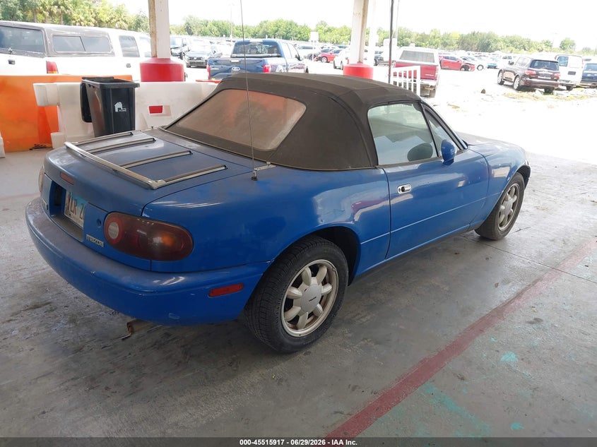 1991 Mazda Mx-5 miata VIN JM1NA3517M1207782 IAAI salvage auction — NORMAL WEAR, Clear (Illinois), sold $2,350 on 2026-07-08 (photo 4)