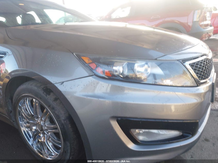 2013 Kia Optima VIN 5XXGR4A61DG195366 IAAI salvage auction — RIGHT FRONT, Salvage (California), sold $825 on 2026-07-28 (photo 6)