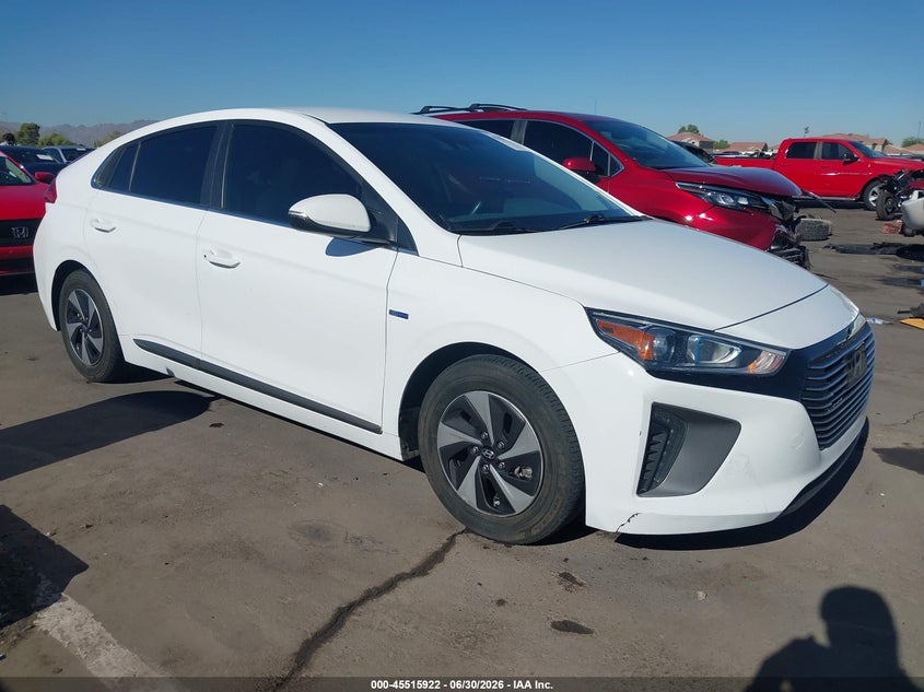 2019 Hyundai Ioniq VIN KMHC75LC3KU124668 IAAI salvage auction — RIGHT FRONT, Salvage (Arizona), sold $3,350 on 2026-07-11 (photo 1)