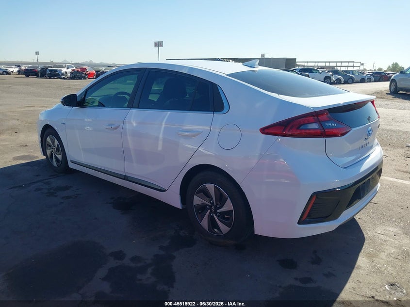 2019 Hyundai Ioniq VIN KMHC75LC3KU124668 IAAI salvage auction — RIGHT FRONT, Salvage (Arizona), sold $3,350 on 2026-07-11 (photo 3)