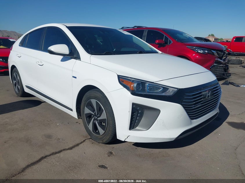 2019 Hyundai Ioniq VIN KMHC75LC3KU124668 IAAI salvage auction — RIGHT FRONT, Salvage (Arizona), sold $3,350 on 2026-07-11 (photo 6)