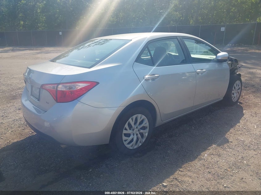 2019 Toyota Corolla VIN 5YFBURHE0KP876903 IAAI salvage auction — FRONT END, Salvage Title, sold $3,200 on 2026-08-02 (photo 4)