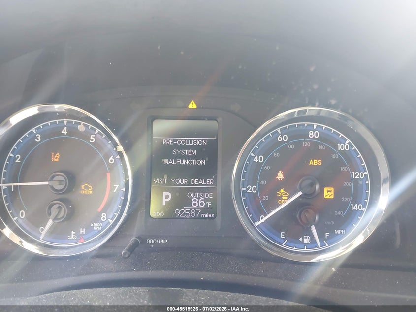 2019 Toyota Corolla VIN 5YFBURHE0KP876903 IAAI salvage auction — FRONT END, Salvage Title, sold $3,200 on 2026-08-02 (photo 7)