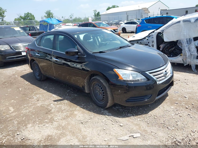 2014 Nissan Sentra VIN 3N1AB7AP5EL658042 IAAI salvage auction — NORMAL WEAR, Original (Ohio), sold $300 on 2026-07-18 (photo 1)
