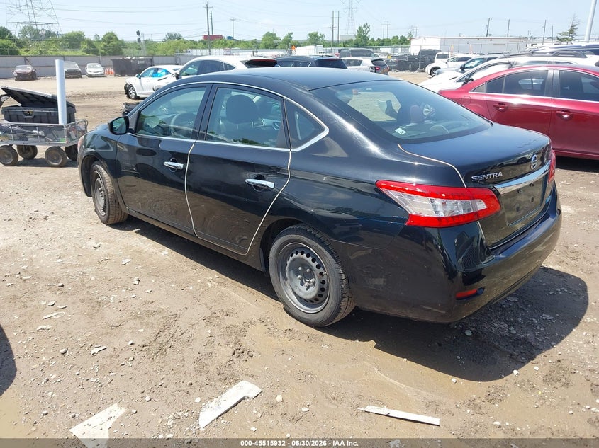 2014 Nissan Sentra VIN 3N1AB7AP5EL658042 IAAI salvage auction — NORMAL WEAR, Original (Ohio), sold $300 on 2026-07-18 (photo 3)