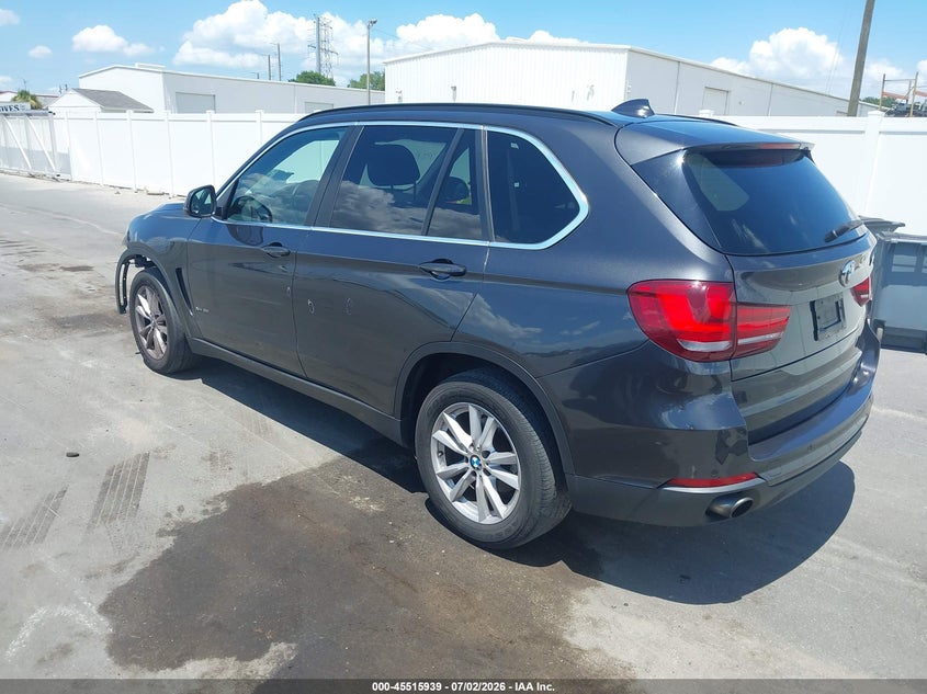 2015 BMW X5 VIN 5UXKR0C54F0K65209 IAAI salvage auction — FRONT END, Rebuildable (Florida), sold $1,400 on 2026-07-29 (photo 3)