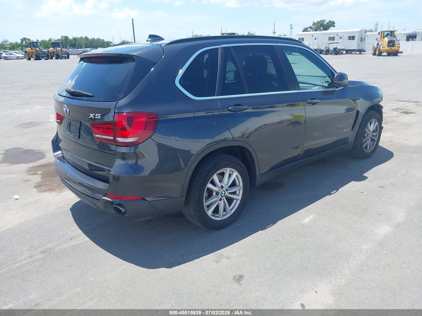 2015 BMW X5 VIN 5UXKR0C54F0K65209 IAAI salvage auction — FRONT END, Rebuildable (Florida), sold $1,400 on 2026-07-29 (photo 4)
