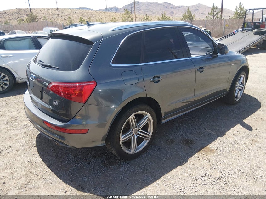 2012 Audi Q5 VIN WA1WKAFP9CA139406 IAAI salvage auction — REAR END, Salvage (Nevada), sold $1,150 on 2026-07-24 (photo 4)